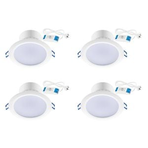 Deta 10W 940m White Grid Connect Smart LED Downlight - 4 Pack
