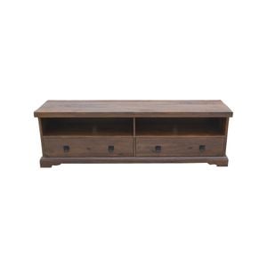 Florence  ETU Entertainment TV Unit 180cm 2 Drawer Solid Mango Timber Wood