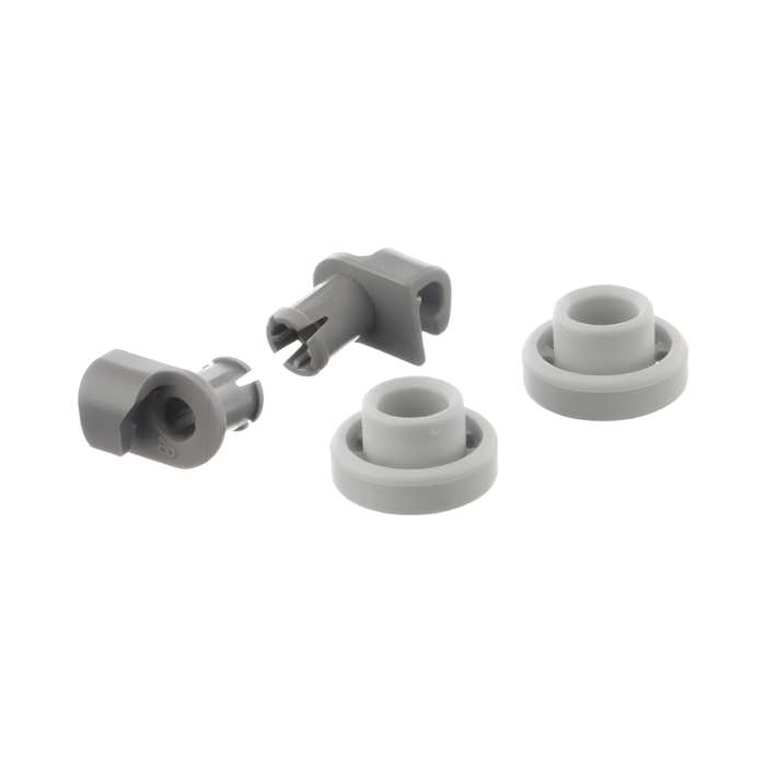 Bosch Dishwasher Roller Set For Under Basket, 2 Wheels + 2 Axis