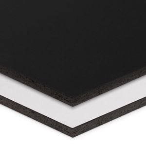 STRUCTApanel Black/White Texture 12mm 2400 x 1200mm MR Particleboard