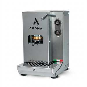 AROMA Plus+ Silver Italian E.S.E Coffee Pod Machine