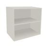 Kaboodle 400-499mm White Pepper Customisable Deep Open Med Wall Shelf