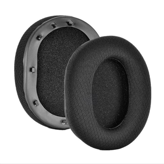 Black Cushion Ear Pads for Razer BlackShark V2/V2 Pro Wired and Wireless Headphones