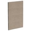 Kaboodle 450mm Raw Board Modern 4 Drawer Panels - Modern