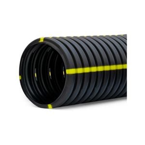 Marley 110mm x 30m Drainflo Corrugated Drainage Pipe With Filtersock