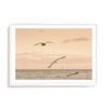 Artey | Sunset Flocks - Framed Print - White Frame - 80 x 115cm