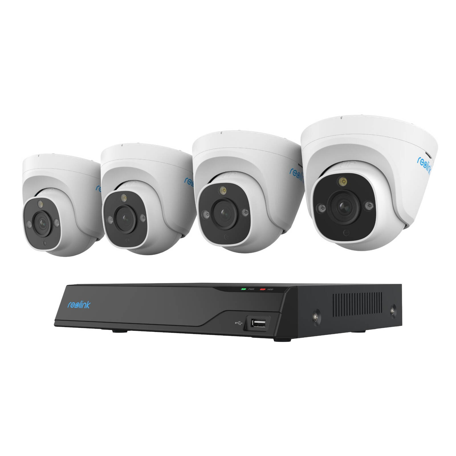 Reolink 8MP NVR System 8 Channel 4 Dome Cameras 2TB HDD