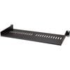 StarTech.com 1U Vented Server Rack Cabinet Shelf - Fixed 7in Deep Cantilever Rackmount Tray for 19" Data/AV