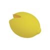 Avanti 7.5cm Silicone Lemon Presser Citrus Zester Kitchen Fruit Juicer Yellow
