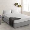 Natural Home Cotton Quilted Mattress Protector - Double Bed