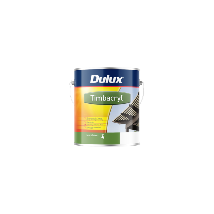 Dulux 4L Grey Base Low Sheen Timbacryl Exterior Paint