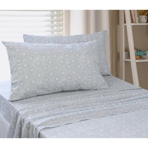 Jelly Bean Kids Suns Single Bed Sheet Set w/ Pillowcase Home Bedding Cover Blue