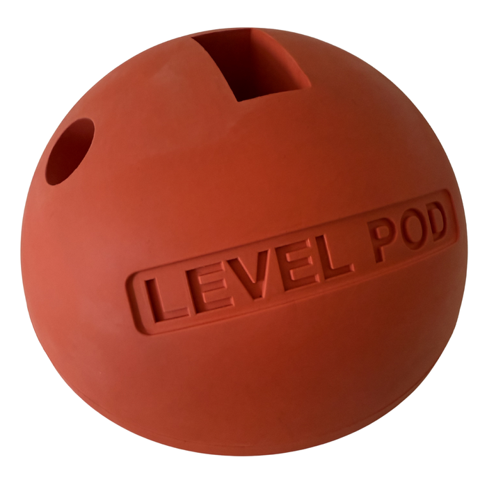 LevelPod Spirit Level Holder 68mm x 32mm Cavity Red
