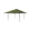 OZtrail 4.2m Green Quick Lock Extra Shade Gazebo