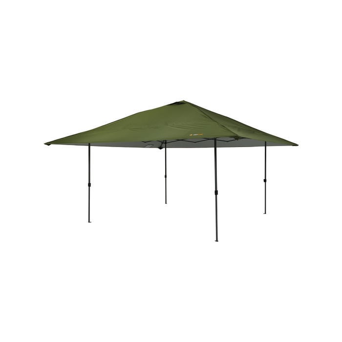 OZtrail 4.2m Green Quick Lock Extra Shade Gazebo