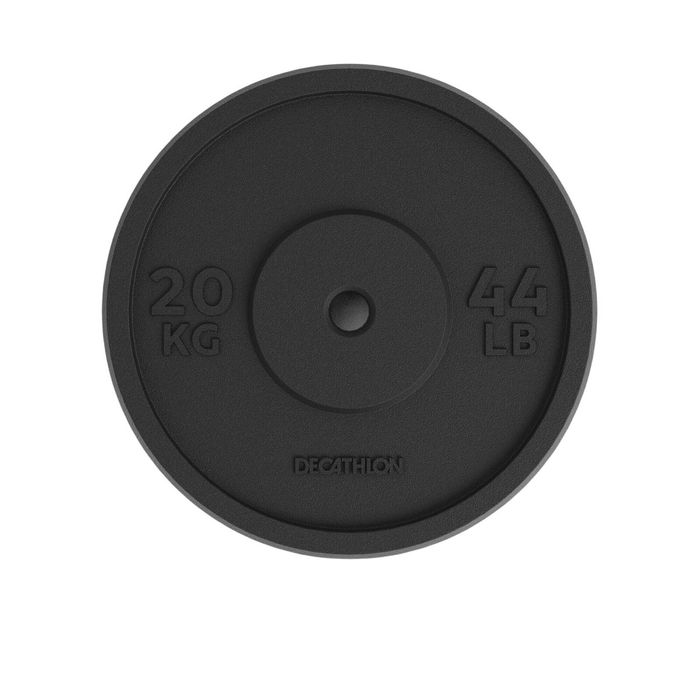 Cast Iron Weight Training Disc Weight - 20 Kg 28 Mm - 20 Kg