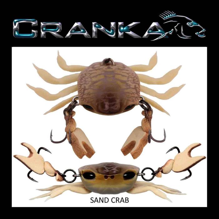 Cranka Crab Heavy 5.9g Hard Body Fishing Lure Sand Crab