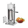 Sausage Stuffer Maker 5L Horizontal Manual Stainless Steel Air Release Horns
