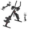 Advwin Multi-Function Rowing Machine, AB Workout Machine w/2-Level Angle, 4-in-1 Full Body Fitness Equipment for Home Gym Use