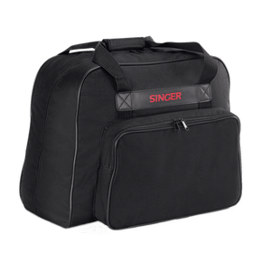 Singer Sewing Machine Carry Case Multicolour Universal Canvas Tote Bag With Multiple Storage Pockets For Accessories - Black