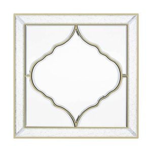 P&P Silver Bling Crush Diamond Mirror 100x70cm