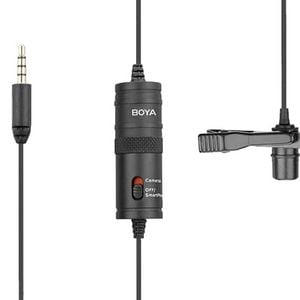 Boya BY-M1 3.5mmTRRS TRS Lavalier Microphone