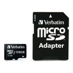 Verbatim Premium Memory Card 128GB MicroSDXC Class 10 UHS-I [44085]