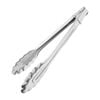 Nisbets Essentials Catering Tongs Stainless Steel All Purpose Kitchen Utensils 240mm