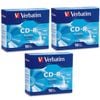 30pc Verbatim CD-R 700MB 52x Speed Blank Discs Media/Data Storage w/Slim Case