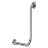 Metlam Australia 450mm x 450mm Satin Stainless Steel 90 Degree Ambulant Grab Rail