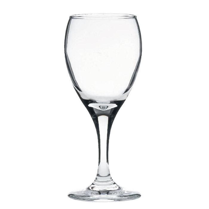 Libbey White Wine Glasses Teardrop 12 Pack 192ml Glassware