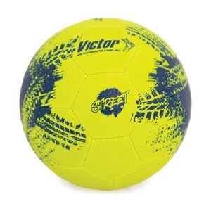 Victor Sports Soccer Ball Street Durable Rubber Size 4 Yellow
