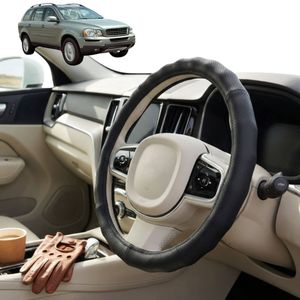 Australian Goose Steering Wheel Cover for Volvo XC90 2002 - 2014 Circle Black