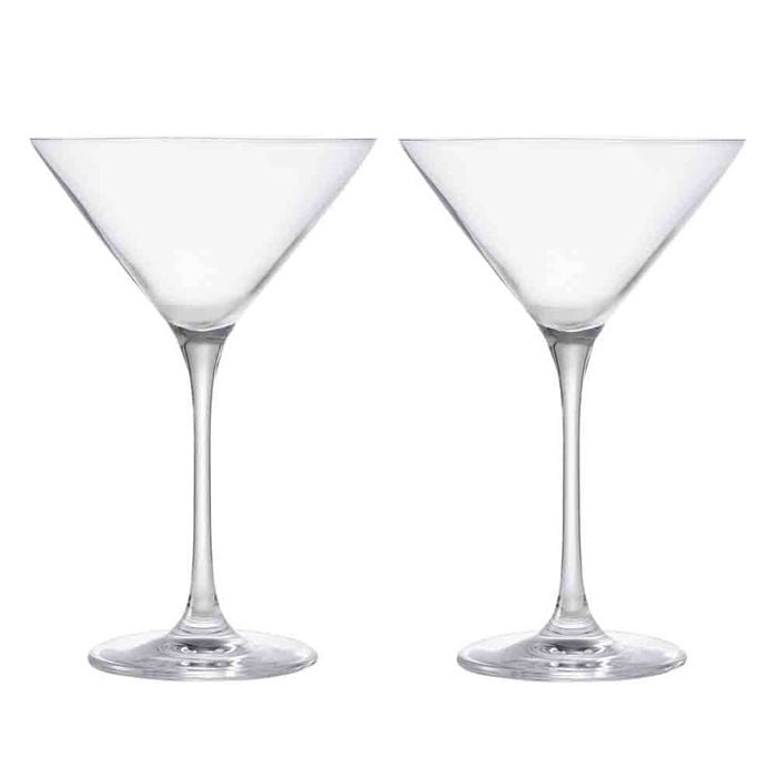 Alex Liddy Aquis Set Of 2 Martini Glasses 260ml