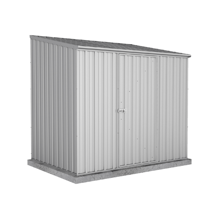 Absco Sheds 2.26 x 1.52 x 2.08m Zinc Economy Single Door Garden Shed