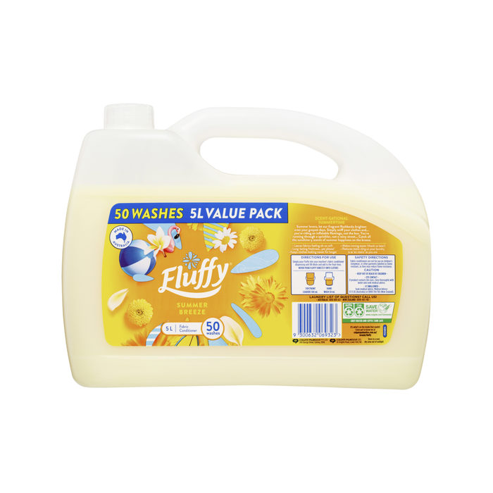 Fluffy 5L Fabric Conditioner Summer Breeze 