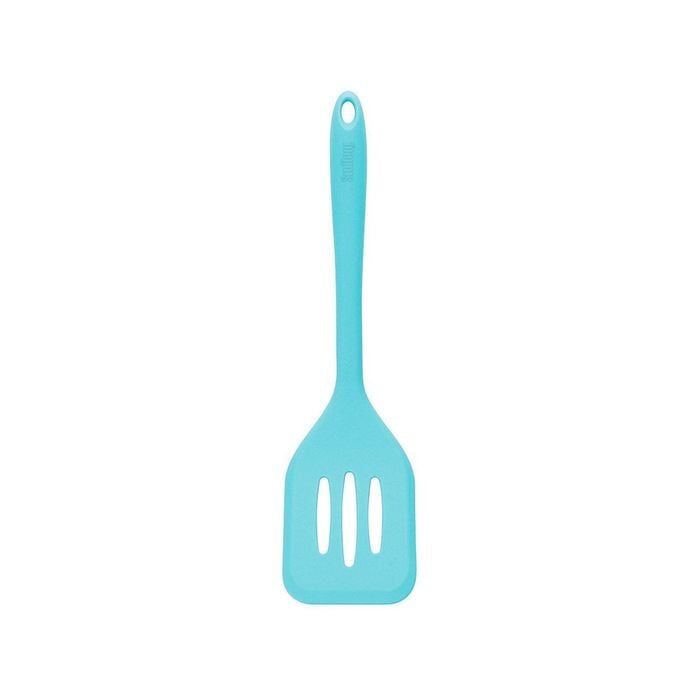 Scullery Kolori Silicone Slotted Turner 31cm Teal