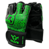Blakc & Green KIDS MMA GLOVES