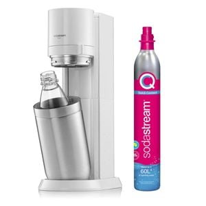 SodaStream Duo Tabletop Sparkling Water Maker White 60L