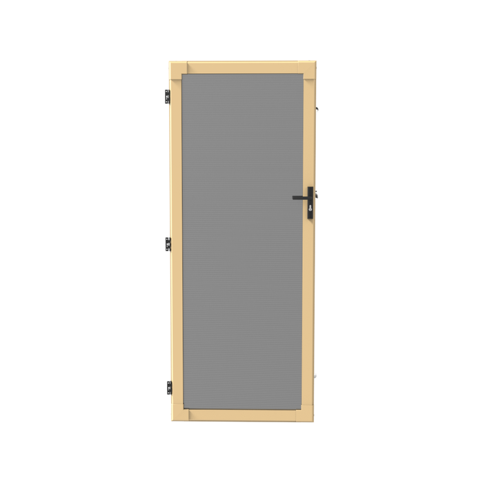 Adjusta-Fit 800-850 x 2000-2050mm Primrose Left Hinge Adjustable Aluminium Security Door