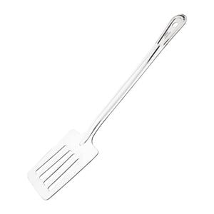 Nisbets Essentials Slotted Turner Stainless Steel Kitchen Spatula 330mm