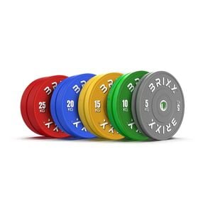 Brixx Pro Colour Olympic Bumper Plates - 150kg Package