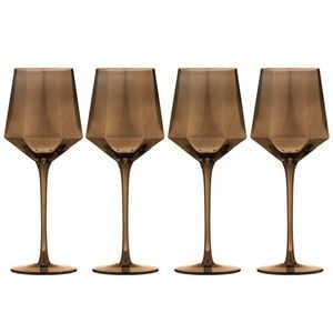 Tempa Jaxon Set of 4 Wine Glasses 450ml Espresso