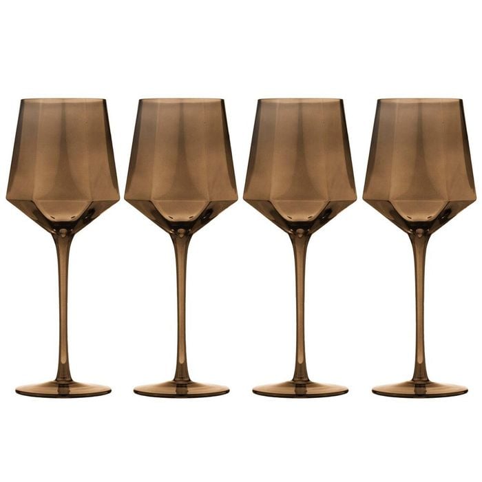 Tempa Jaxon Set of 4 Wine Glasses 450ml Espresso