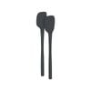 Tovolo Flex Core Silicone Mini Spatula And Spoonula Set - Charcoal