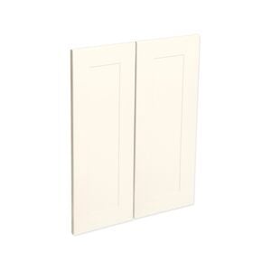 Kaboodle Antique White Alpine Corner Wall Cabinet Door - 2 Pack