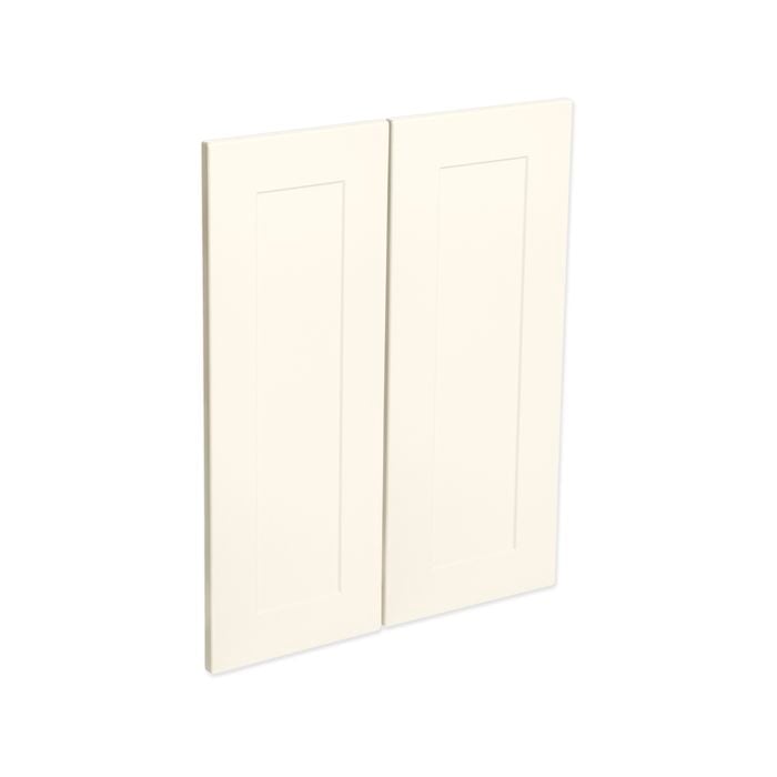 Kaboodle Antique White Alpine Corner Wall Cabinet Door - 2 Pack