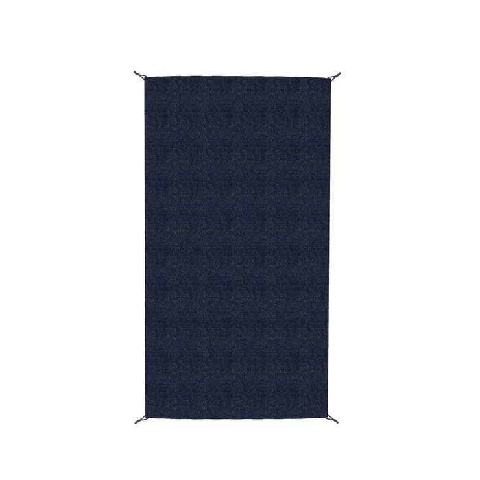 Coolaroo 2.1 x 3.9m Nautical Blue Ready To Hang Rectangle Shade Sail