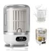 Catzon Portable Rechargeable Washing Machine 3L Cordless Mini Washer-White