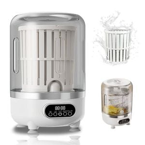 Catzon Portable Rechargeable Washing Machine 3L Cordless Mini Washer-White